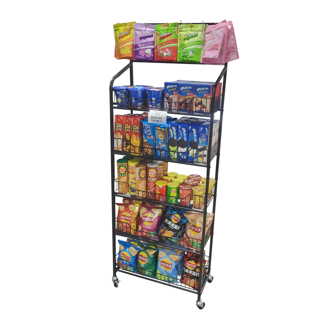 Exotic Snacks Display | 140 Count  product image